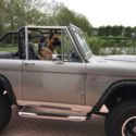 1968 Silver Ford Bronco thumbnail