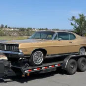 1968 Gold Ford Galaxie thumbnail