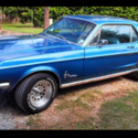1968 Blue Ford Mustang thumbnail