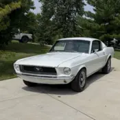 1968 WHITE Ford Mustang thumbnail