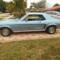 1968 Blue Ford Mustang thumbnail