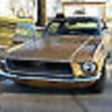 1968 Gold Ford Mustang thumbnail