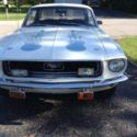 1968 White Ford Mustang thumbnail