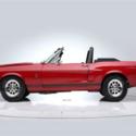 1968 Red Ford Mustang thumbnail