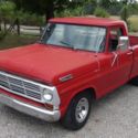 1968 Red Ford F-100 thumbnail