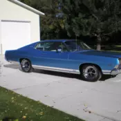 1968 Blue Ford Galaxie thumbnail