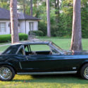 1968 dark green/graphite stripes Ford Mustang thumbnail