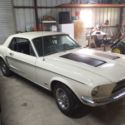 1968 Wimbledon White Ford Mustang thumbnail