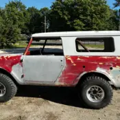 1968 Red International Harvester Scout thumbnail