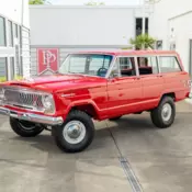 1968 Red Jeep Wagoneer thumbnail
