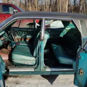 1968 Teal Lincoln Continental thumbnail