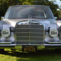 1968 rose silver Mercedes-Benz 200-Series thumbnail