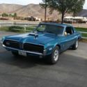 1968 Blue Mercury Cougar thumbnail