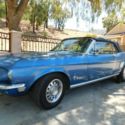 1968 BLUE Ford Mustang thumbnail