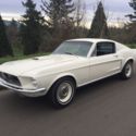 1968 White Ford Mustang thumbnail