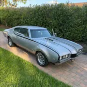 1968 Peruvian Silver Oldsmobile Hurst Olds 442 thumbnail