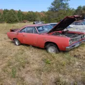 1968 Orange Plymouth Roadrunner thumbnail
