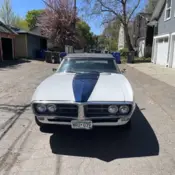 1968 White Pontiac Firebird thumbnail