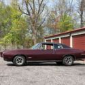 1968 Maroon Pontiac GTO thumbnail
