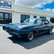 1968 Blue Pontiac GTO thumbnail