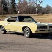 1968 Yellow Pontiac GTO thumbnail