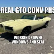 1968 Yellow Pontiac GTO thumbnail