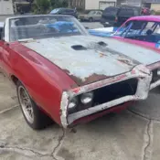 1968 Red Pontiac Le Mans thumbnail