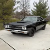 1968 BLACK Plymouth Road Runner thumbnail