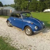 1968 Blue Volkswagen Beetle - Classic thumbnail