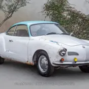 1968 White Volkswagen Karmann Ghia thumbnail