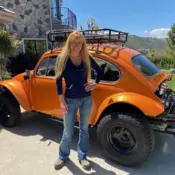 1968 Orange Volkswagen Type 1 Baja Bug thumbnail