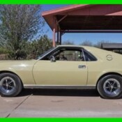 1969 Yellow AMC AMX thumbnail