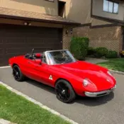 1969 Red Alfa Romeo Duetto thumbnail