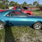 1969 Blue AMC AMX thumbnail