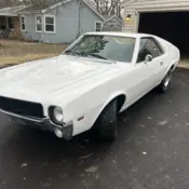 1969 White AMC AMX thumbnail