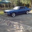 1969 Blue Ford Mustang thumbnail