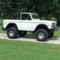 1969 White Ford Bronco thumbnail