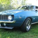 1969 Blue Chevrolet Camaro thumbnail