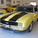 1969 Yellow Chevrolet Camaro thumbnail