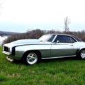 1969 Silver Chevrolet Camaro thumbnail