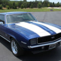 1969 Blue Chevrolet Camaro thumbnail