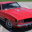 1969 Red Chevrolet Camaro thumbnail