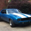 1969 Blue Chevrolet Camaro thumbnail