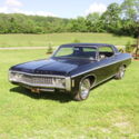 1969 black Chevrolet Impala thumbnail