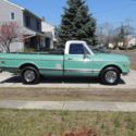 1969 Green and White Chevrolet C/K Pickup 1500 thumbnail