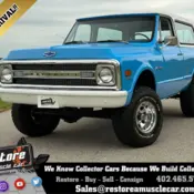 1969 Blue Chevrolet Blazer thumbnail