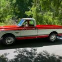 1969 orange and white Chevrolet C20 thumbnail