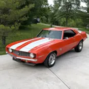 1969 ORANGE Chevrolet Camaro thumbnail