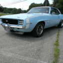 1969 Blue Chevrolet Camaro thumbnail