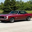 1969 Burgundy Chevrolet Camaro thumbnail